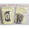 Șablon metalic S2 20 mm pentru vopsire și embosare