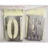 Șablon metalic S2 70 mm pentru vopsire și embosare