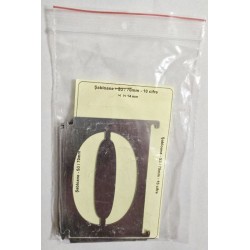 Șablon metalic S3 70 mm pentru vopsire și embosare