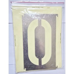 Șablon metalic S1 200 mm pentru vopsire și embosare