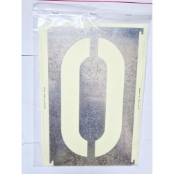 Șablon metalic S1 250 mm pentru vopsire și embosare