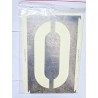 Șablon metalic S1 250 mm pentru vopsire și embosare