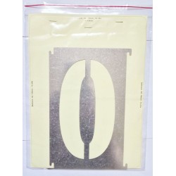 Șablon metalic S2 180 mm pentru vopsire și embosare