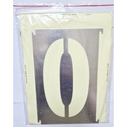 Șablon metalic S2 200 mm pentru vopsire și embosare
