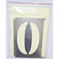 Șablon metalic S3 180 mm pentru vopsire și embosare
