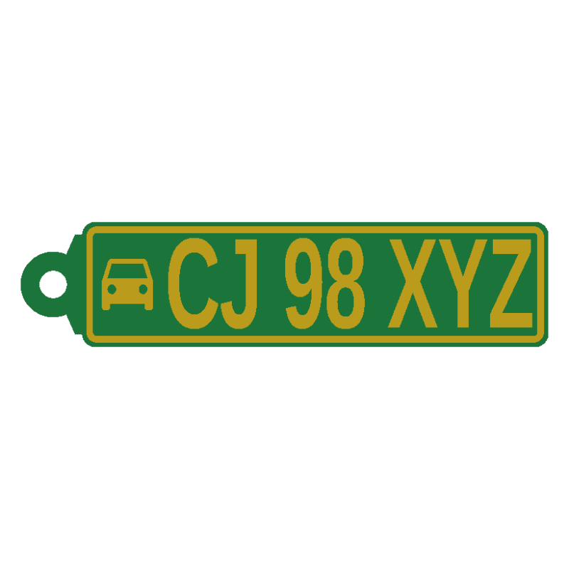 Breloc personalizat 3D Auto sau Telefon | Print 3D