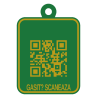 Breloc QR pentru chei pierdute personalizat 3D