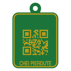 Breloc QR pentru chei pierdute personalizat 3D