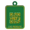 Breloc QR pentru chei pierdute personalizat 3D