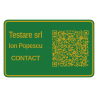 Carte de vizită 3D cu QR personalizată pentru business