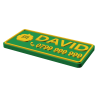 Etichetă ghiozdan personalizată 3D cu nume