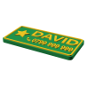 Etichetă ghiozdan personalizată 3D cu nume