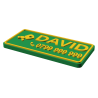 Etichetă ghiozdan personalizată 3D cu nume