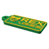Plăcuță animale personalizată 3D cu nume și telefon