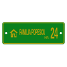 Plăcuță cutie poștală personalizată 3D cu nume