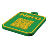 Tag QR pentru animale personalizat 3D cu nume