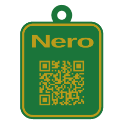 Tag QR pentru animale personalizat 3D cu nume