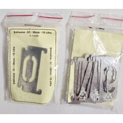 Șablon metalic S1 20 mm pentru vopsire și embosare
